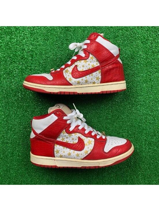 2003 Nike Supreme Dunk High Pro SB Stars Low Red Box Logo 307385-161 9 VTG main image 2